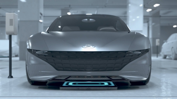 현대기아차가 지난 28일 스마트 자율주차 콘셉트를 담은 3D 그래픽 영상을 공개했다.