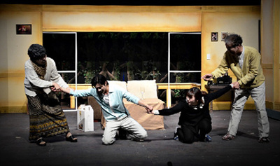 오는 17~18일 동구 꽃바위 문화관에서 공연하는 극단 무 연극 '파파 엘비스'의 한 장면.
