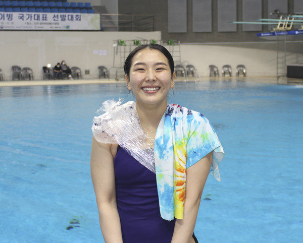 김수지. 사진 : 대한수영연맹