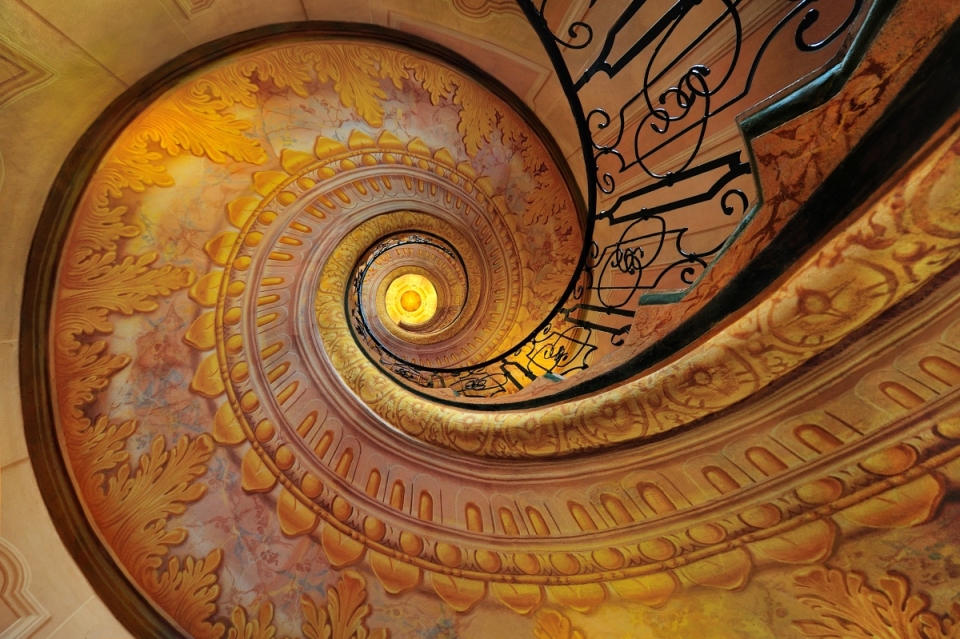 멜크수도원 계단-세계에서 가장 아름다운계단. ⓒ이병록