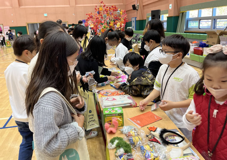 문수초등학교 '바나나마켓'