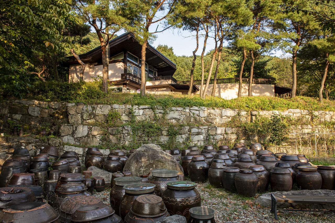 강원도 원주시 토지문화관에 자리한 박경리 작가가 생애 마지막까지 살던 집. ⓒ이상원