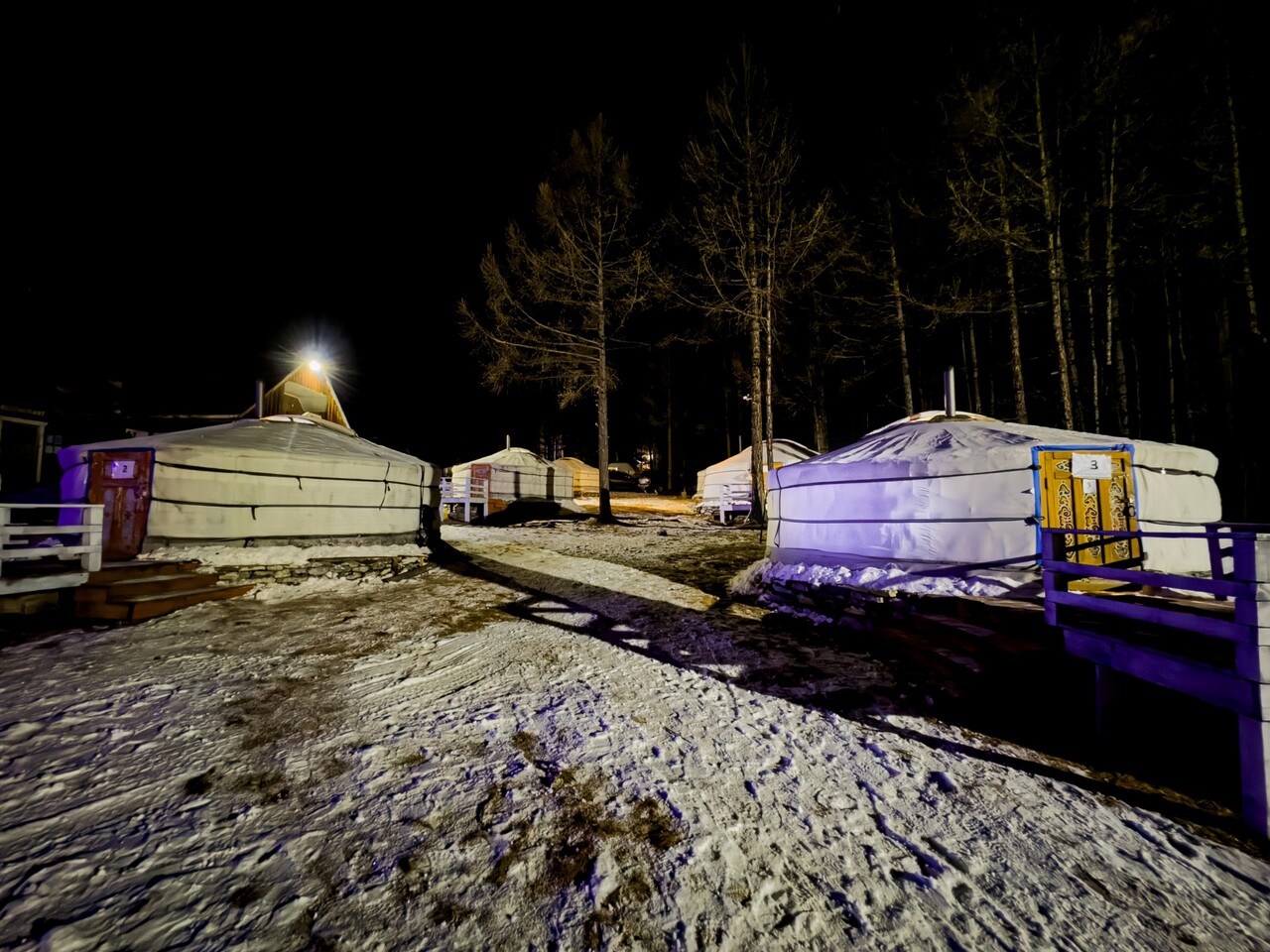 영하 20도의 밤을 따뜻하게 보냈던 몽골의 전통주택 게르. ⓒ이상원