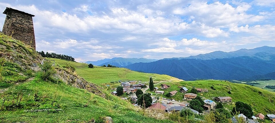 오말로 마을 전경. 이서원 제공