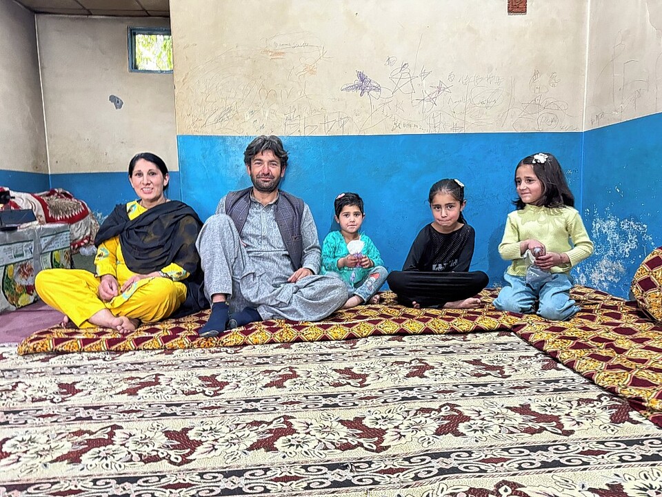 무하마드와 그의 가족들. 이서원 제공