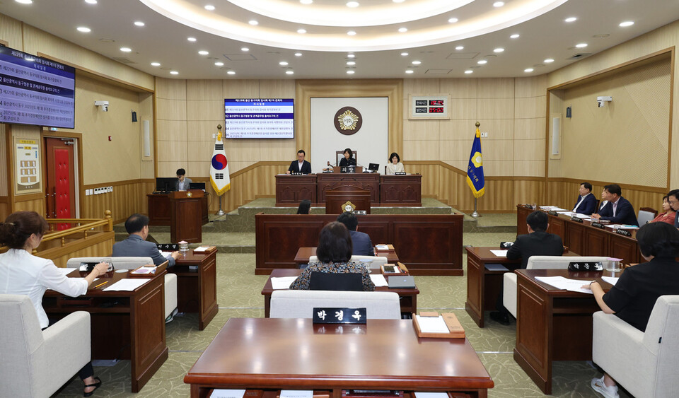 울산 동구의회 본회의장 (자료 사진). 동구의회 제공