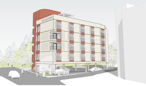 울산 청년 공공임대주택(U home)의 조감도. 울산시 제공