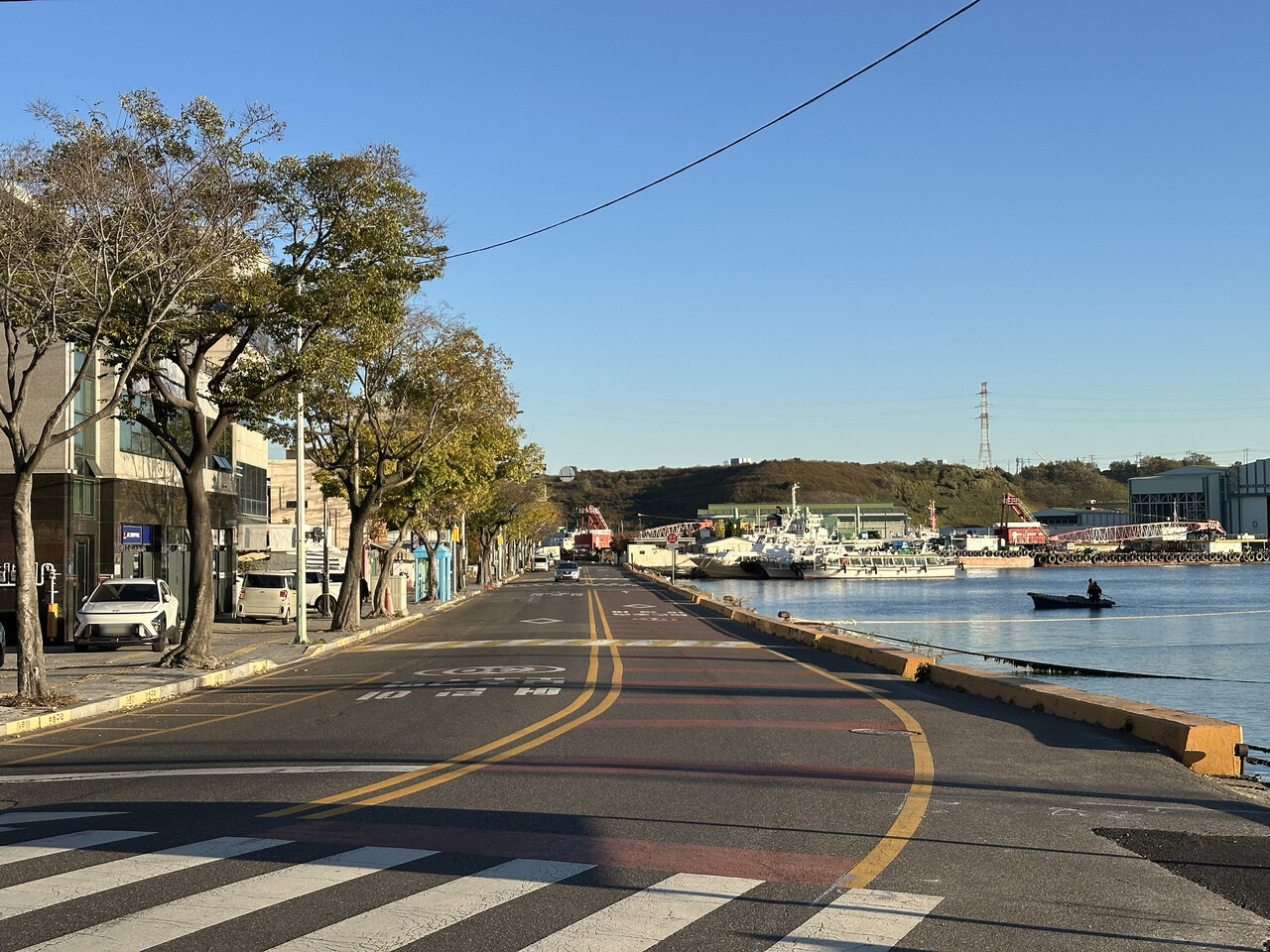 울산 남구 고래문화창고 앞 장생포 순환도로의 모습. 엄시윤 기자 usw4746@