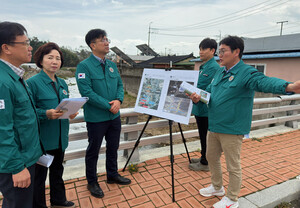 울산 울주군 자연재해위험개선지구 현장 점검 - 뉴스 썸네일 이미지